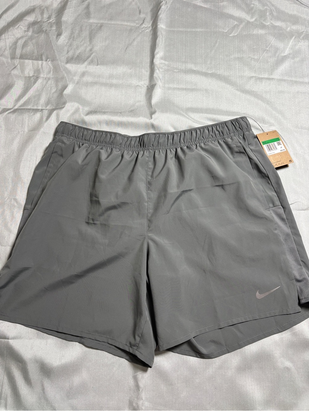 Nike Men's Athletic Running Shorts Gray